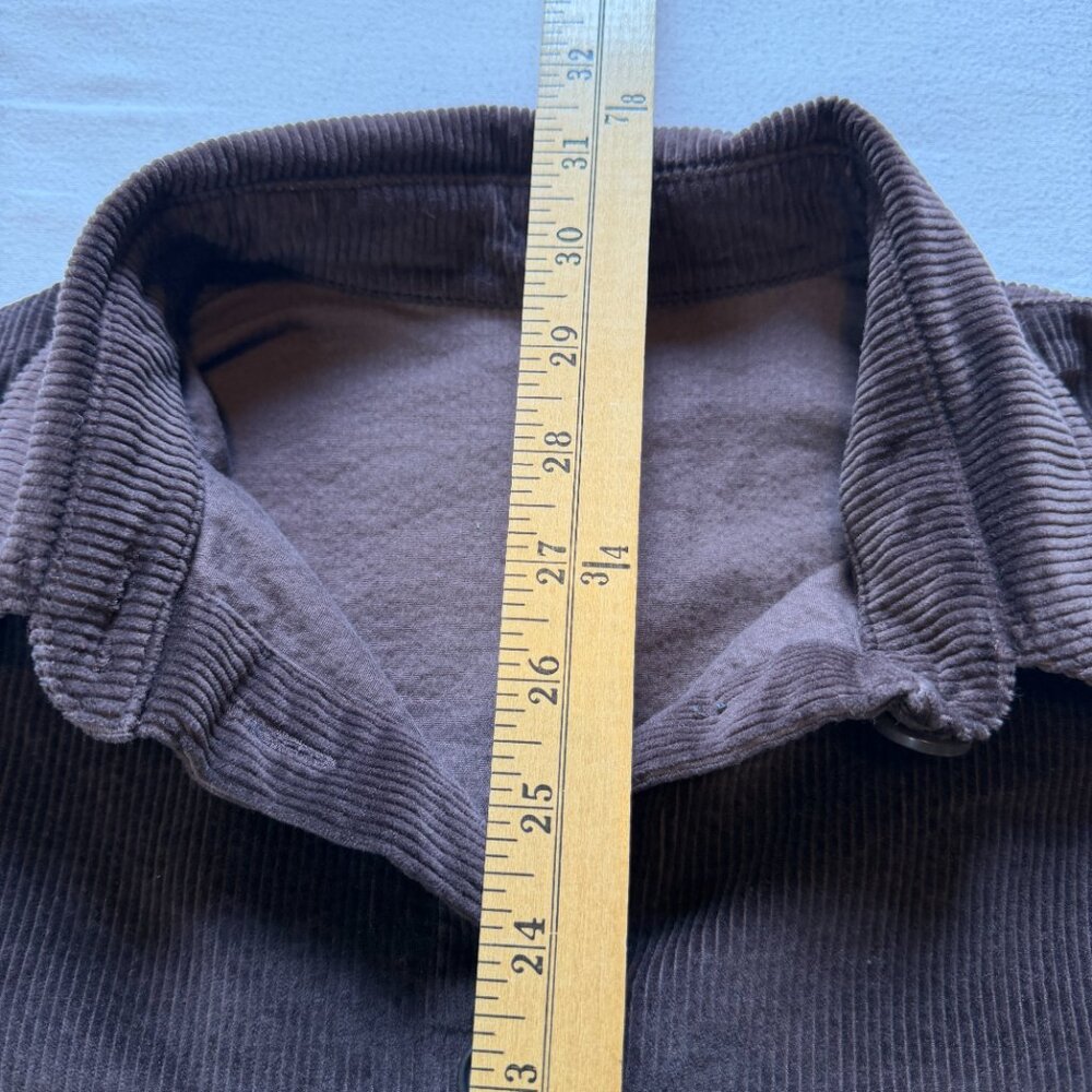 Aritzia The Group Babaton‎ Graydon Corduroy Button Up Long Sleeve Shirt Medium - Picture 6 of 8